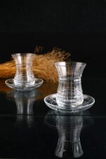 Narcisse 12 Parça 6 Kişilik Cam Çay Takımı - Görsel 2