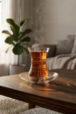 Narcisse 12 Parça 6 Kişilik Cam Çay Takımı - Görsel 3