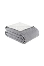 Likya Wellsoft Battaniye Tek Kişilik 150×195 cm Gri - Görsel 2