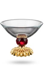 Diamond 14 cm Sunum Kase Gold Ayak