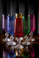 Palma L Bohemia Crystal 6 Parça 180 ml Sunum Bardağı – Asorti - Görsel 2