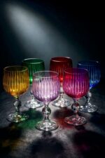 Palma S Bohemia Crystal 6 Parça 150 ml Sunum Bardağı – Asorti - Görsel 2