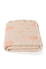MUSLIN BEBEK ORTUSU BULUT DESEN - SOMON - Görsel 2