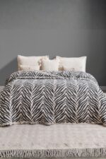 7 Katlı Müslin Tek Kişilik Yorgan – Zebra Desen - Görsel 2